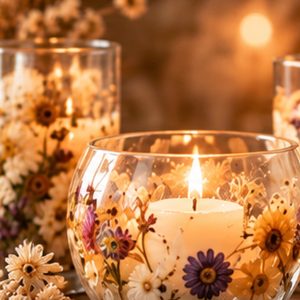 Botanical Candle Holders