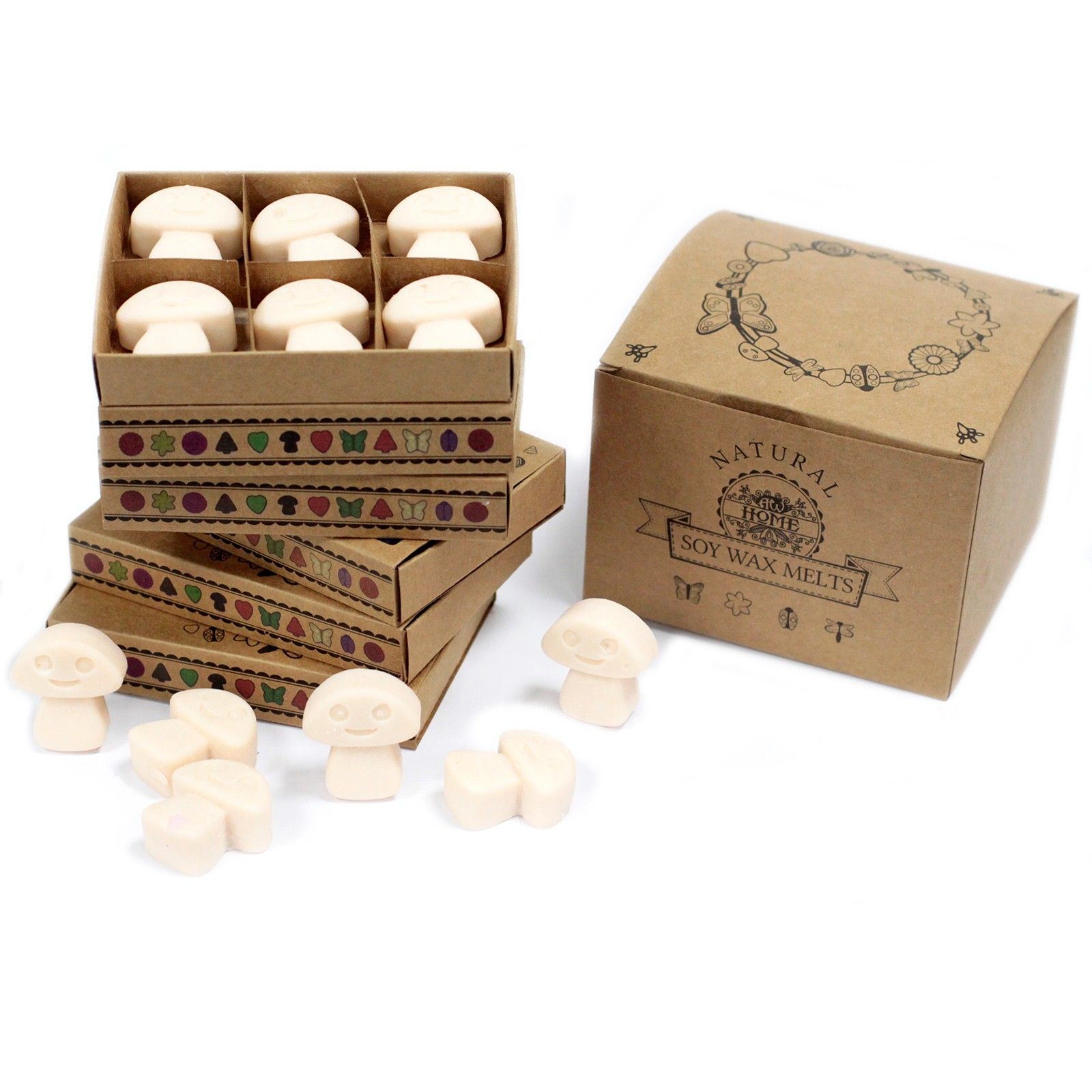 Vanilla & Nutmeg Wax Melts Gift Set – 6 Pieces - Image 5