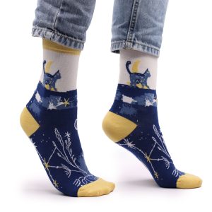 Bamboo Socks 36–40 – Midnight Cats