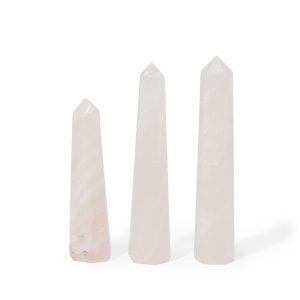Rose Quartz Obelisk Point – 11cm