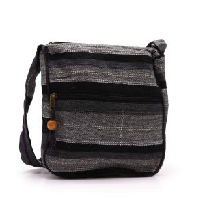 Large Nepal Sling Bag (Adjustable Strap) - Mountain Granite