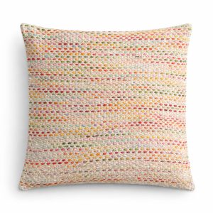 Indian Cotton Cushion Cover – Hidden Rainbow – 45×45cm